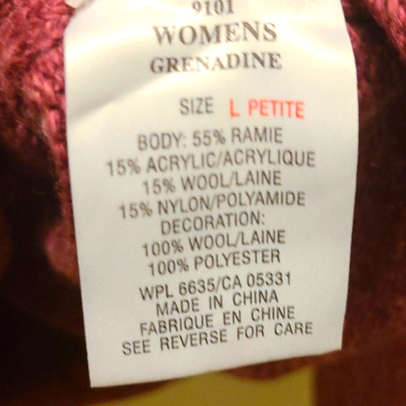 Woolrich Petite Sweater - Picture 7 of 7